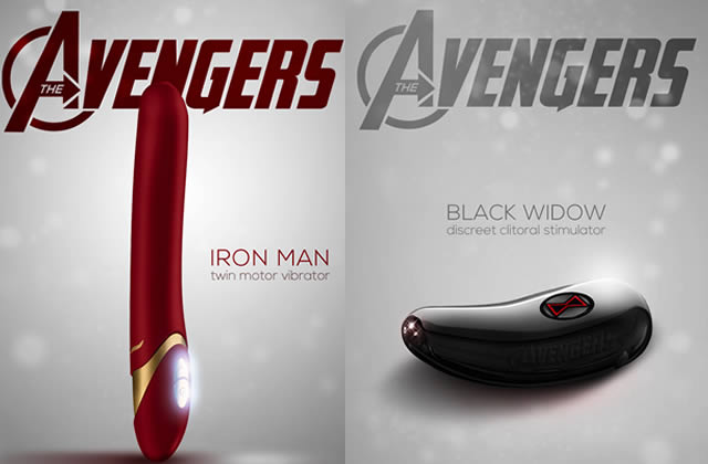 Les sextoys Avengers pour de super orgasmes Madmoizelle