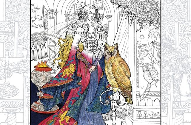 « Game of Thrones » a son livre de coloriages officiel !  Madmoizelle