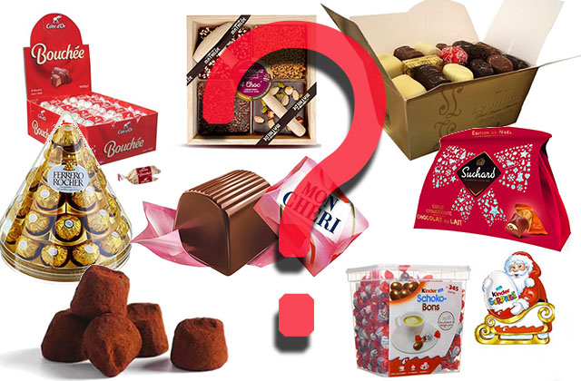 Cadeau de Noël en chocolat Côte d'Or - assortiment de chocolats