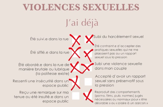 Denoncer Les Violences Sexistes Et Sexuelles Sur Instagram Via Un Questionnaire