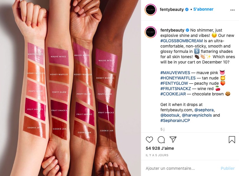 Www Madmoizelle Com Wp Content Uploads 12 Fenty Beauty Gloss Bomb Cream Swatches Jpg