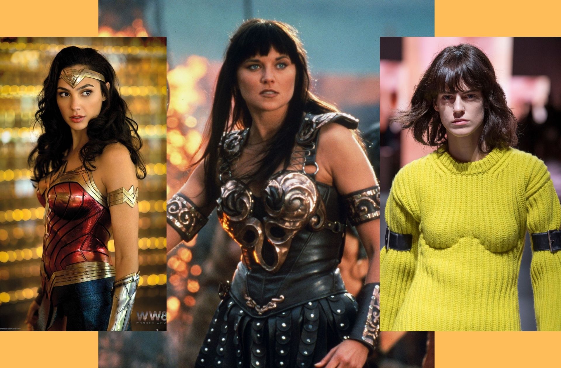 Le bijou de bras, porté par Wonder Woman, Xena, et Prada