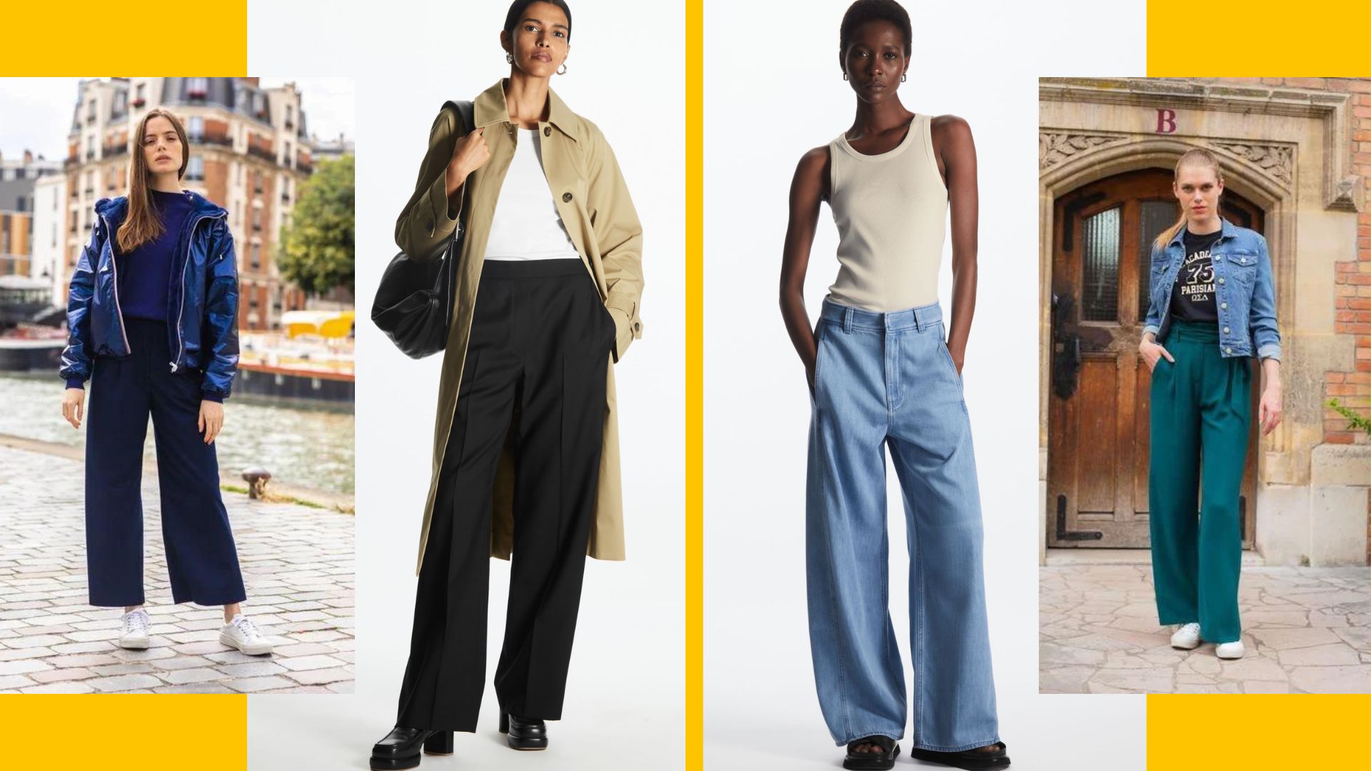 Comment porter le pantalon large + idées outfits - STYLISTE POUR EMPORTER