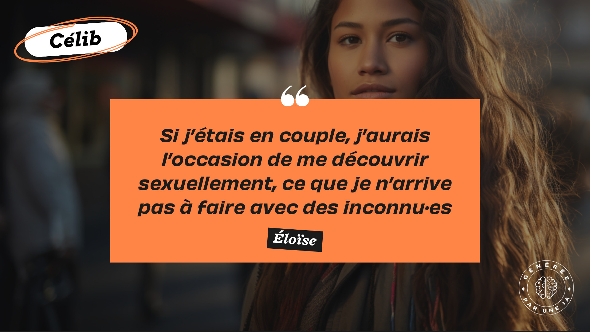 Eloïse, 25 ans : « L’idée d’être en couple est devenue moins forte ...